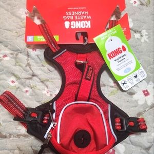 Kong waste bag harness small